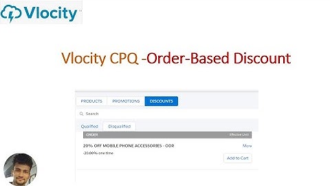 Vlocity CPQ -Order-Based Discount (Salesforce)