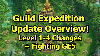 Forge of Empires: Guild Expedition Update Overview! Reward Buffs, Diamond Nerfs & Fighting GE5!