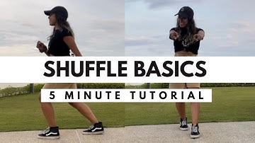 RUNNING MAN AND T-STEP -  Learn the Shuffle Basics in Under 5 Minutes!
