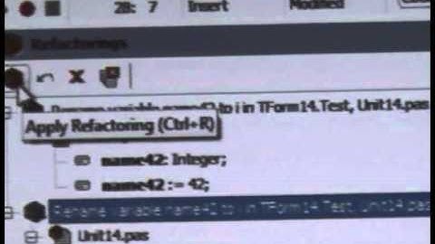 ITDevCon 2011 - Primož Gabrijelčič - Refactoring in (and out of) Delphi - Parte 1