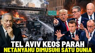 Netanyahu Sendirian! Ditinggal Trump, Dimusuhi Dunia, Kini Terancam Digulingkan dari Dalam