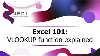 Excel 101: VLOOKUP function explained