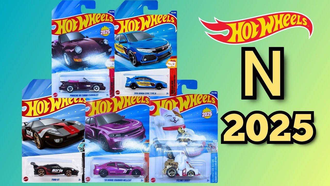 Hot Wheels 2025 N Case