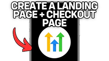 How To Create A Landing Page + Checkout Page In Go High Level (Full Guide) 2025!