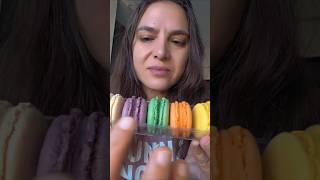 What color macarons do you like?#foodshorts #food #viral #eating #makaron#