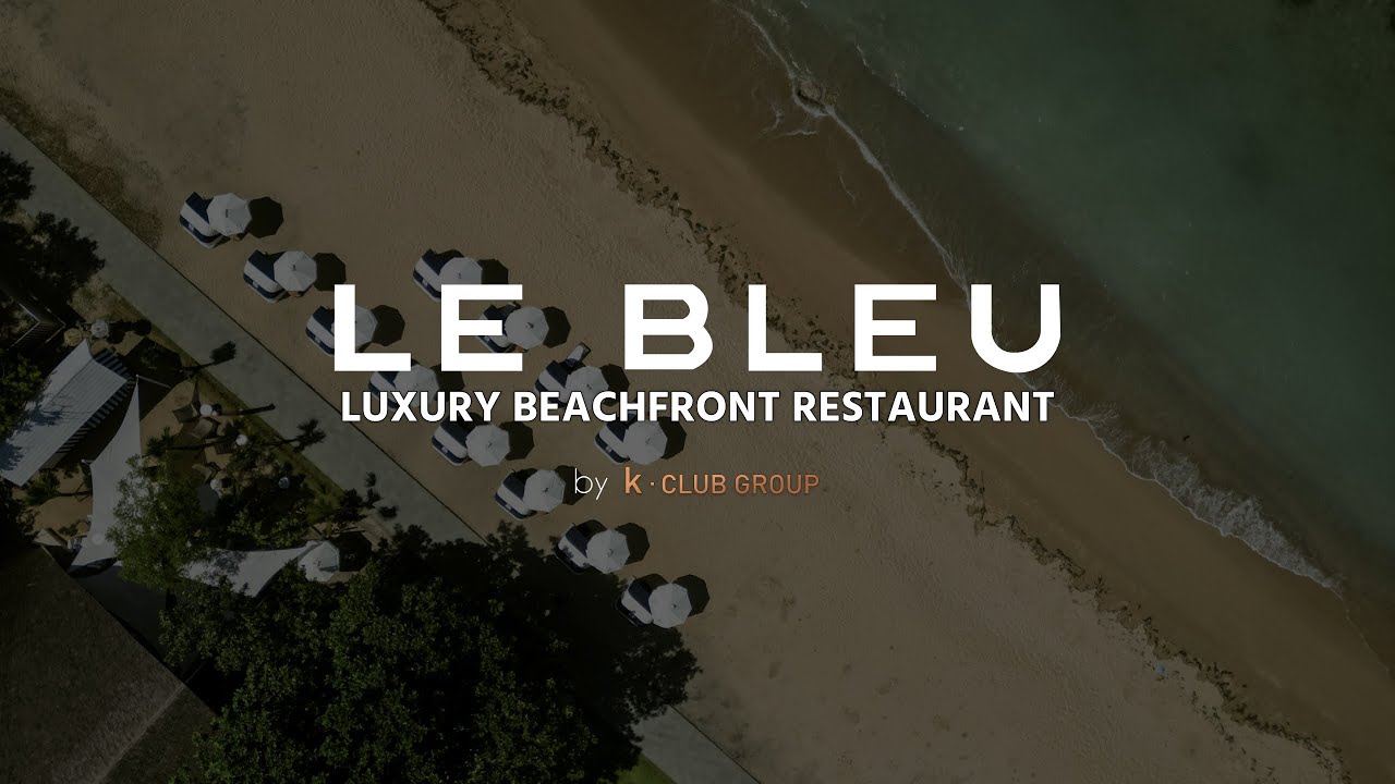 🌊LE BLEU BY K CLUB - BEST LUXURY BEACHFRONT RESTAURANT IN NUSA DUA BALI