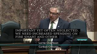MLA Doerkson calls for urgent wildfire response