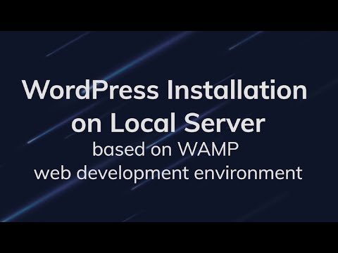 WordPress Installation on Local Server (based on WAMP web development environment)