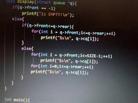Message System using Circular Queue - Malavika Unnikrishnan