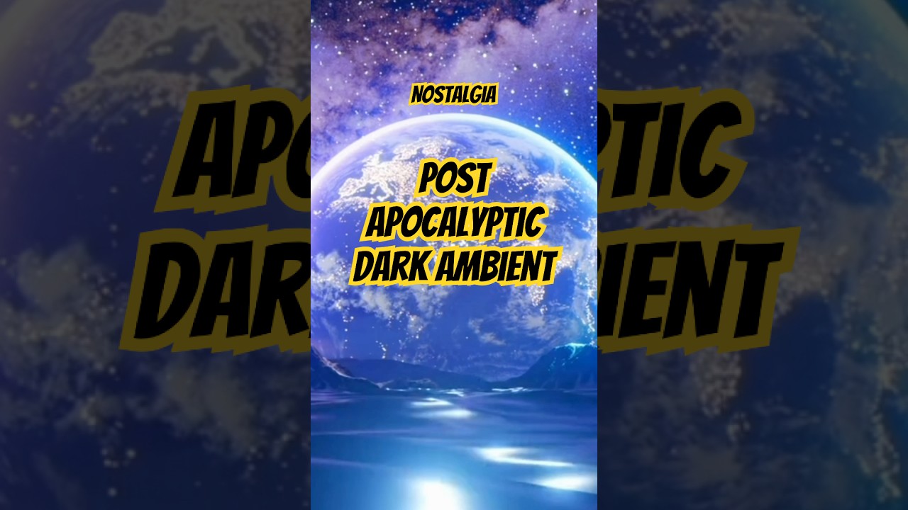 🌊Nostalgia- Post Apocalyptic Dark Ambient | Imagine yourself in this blissful world of solitude✨