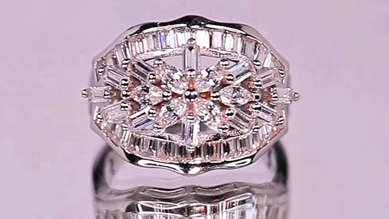 Tilo Jewelry .925 Sterling Silver Italian Design Ring with Cubic Zirconia  CZ Stones | Size 10 | Women, Men, Unisex - Walmart.com