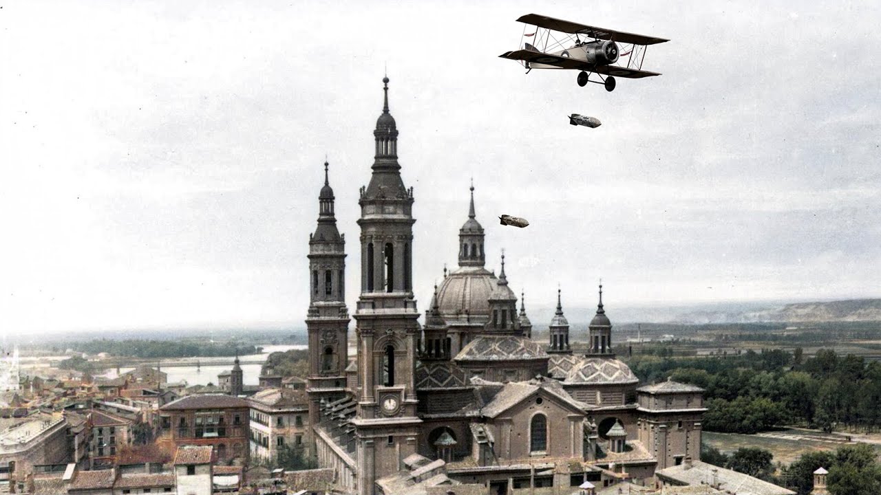EL BOMBARDEO DE LA BASÍLICA DEL PILAR DE ZARAGOZA. LAS BOMBAS DEL PILAR.