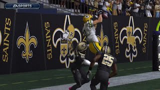 Madden NFL 15 GameDay | Week 8 - Green Bay Packers vs New Orleans Saints (10/26/2014)