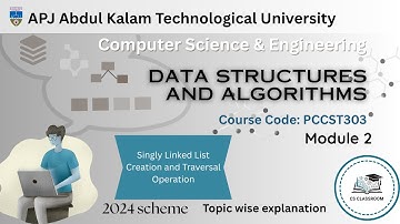 DATA STRUCTURES AND ALGORITHM | MODULE 2 PART 1 | S3 CSE | KTU 2024 SCHEME
