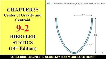 9-2 Center of Gravity and Centroid Chapter 9 ( Hibbeler Statics 14th ed ) Engineers Academy