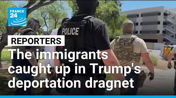 Deportation dossiers: Trump's AI-driven war on immigrants and freedom of speech • FRANCE 24