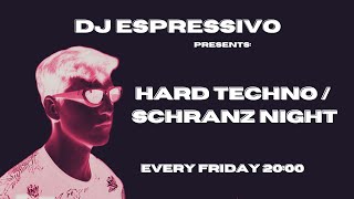 HARD TECHNO Friday BOXING Session - ROLLING BASSES EDITION - (Hard Techno/Schranz) - DJ Espressivo