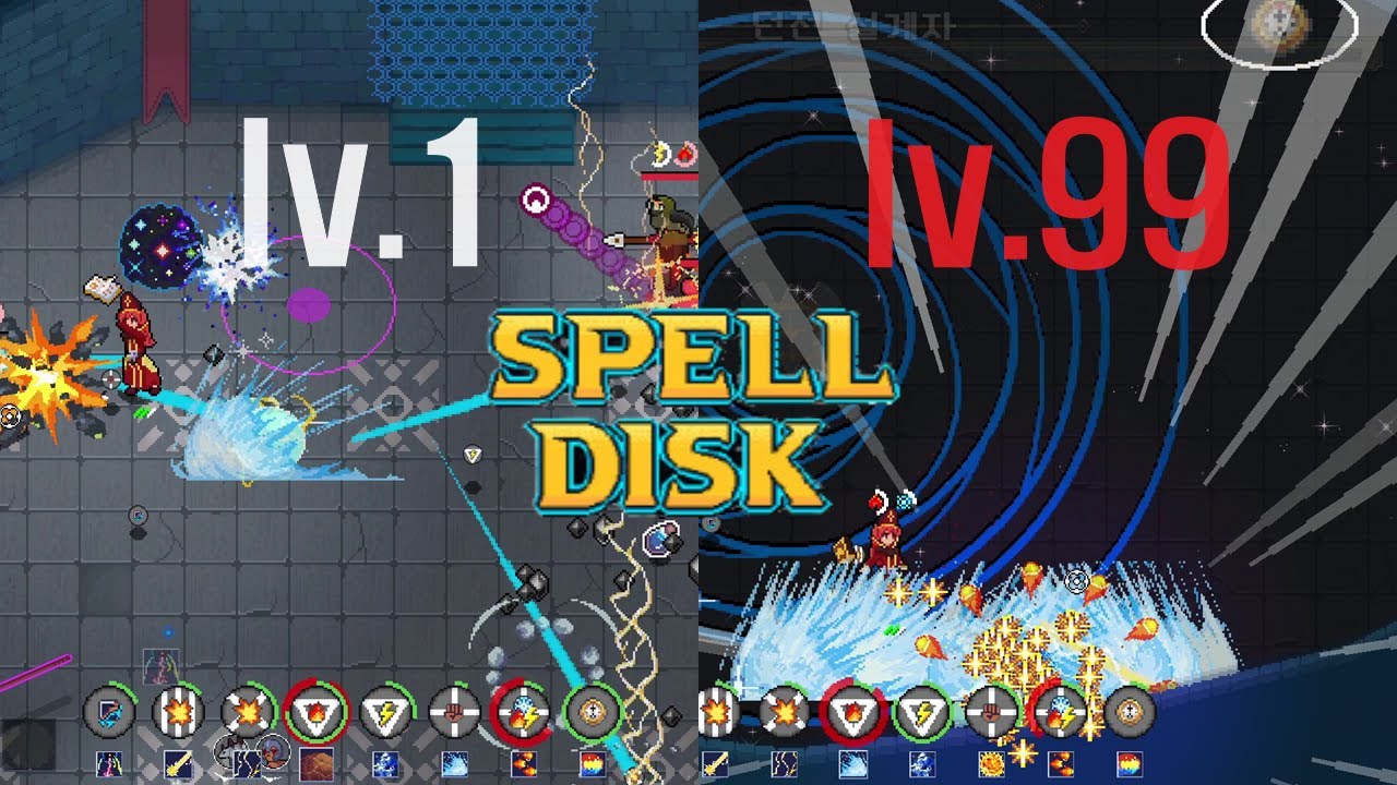 독특한 방식으로 마법을 조합하는 게임 l Spell Disk [주관 100% 게임 리뷰]
