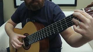 God Rest Ye Merry Gentlemen on Classical Guitar