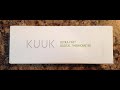 Review kuuk instant read meat thermometer  pigskin barbeque