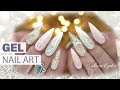 Tutorial  hippieshake gel nail art  gel nails  pink stiletto