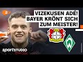 Bayer 04 Leverkusen SV Werder Bremen Bundesliga 29 Spieltag Saison 2023 24 Sportstudio Bayer 04 Leverkusen SV Werder Bremen Bundesliga 29 Spieltag Saison 2023 24 Sportstudio