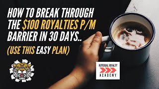 Follow this EASY strategy to break through the $100 p/m barrier | Amazon KDP low content publishing by Residual Royalty Academy 868 views 1 year ago 11 minutes