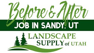 LandscapingSuppliesUtah: Landscaping project in process