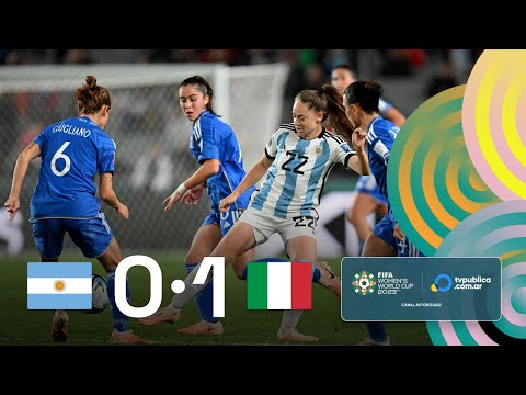 Resumen Italia 1-0 Argentina - Mundial de Fútbol Australia - Nueva Zelanda 2023