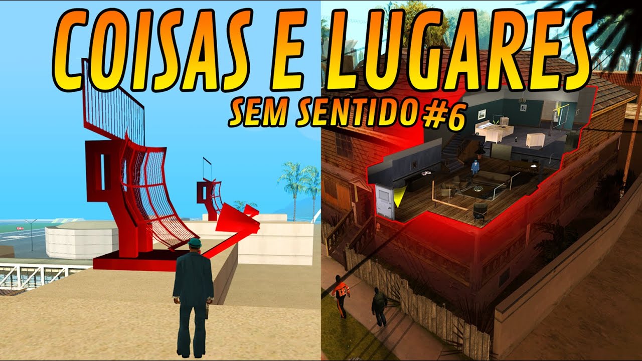 COISAS E LUGARES SEM SENTIDO NO GTA SAN ANDREAS - PARTE 6