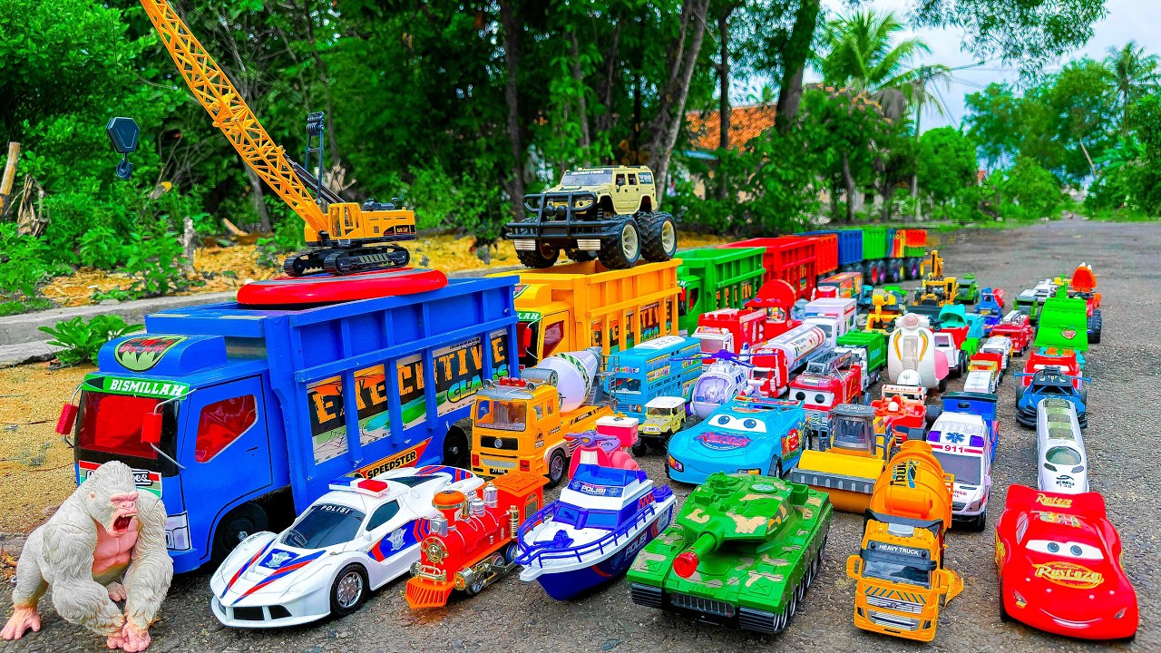 Box Full of Model Cars -Mazda Mx5, Koenigesgg Jesko, Lamborghini Scv12, Byd Yang Wang U8, Toyota Car