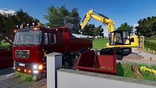 FS22 - Map Geiselsberg TP 040🚧👷🏽 - Public Work - Forestry, Farming and Construction - 4K