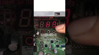 How to check error history in Daikin VRV 4 from CU
