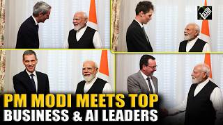 PM Modi meets Top Business and AI Leaders in Paris to Deepen Strategic Partnerships | G7