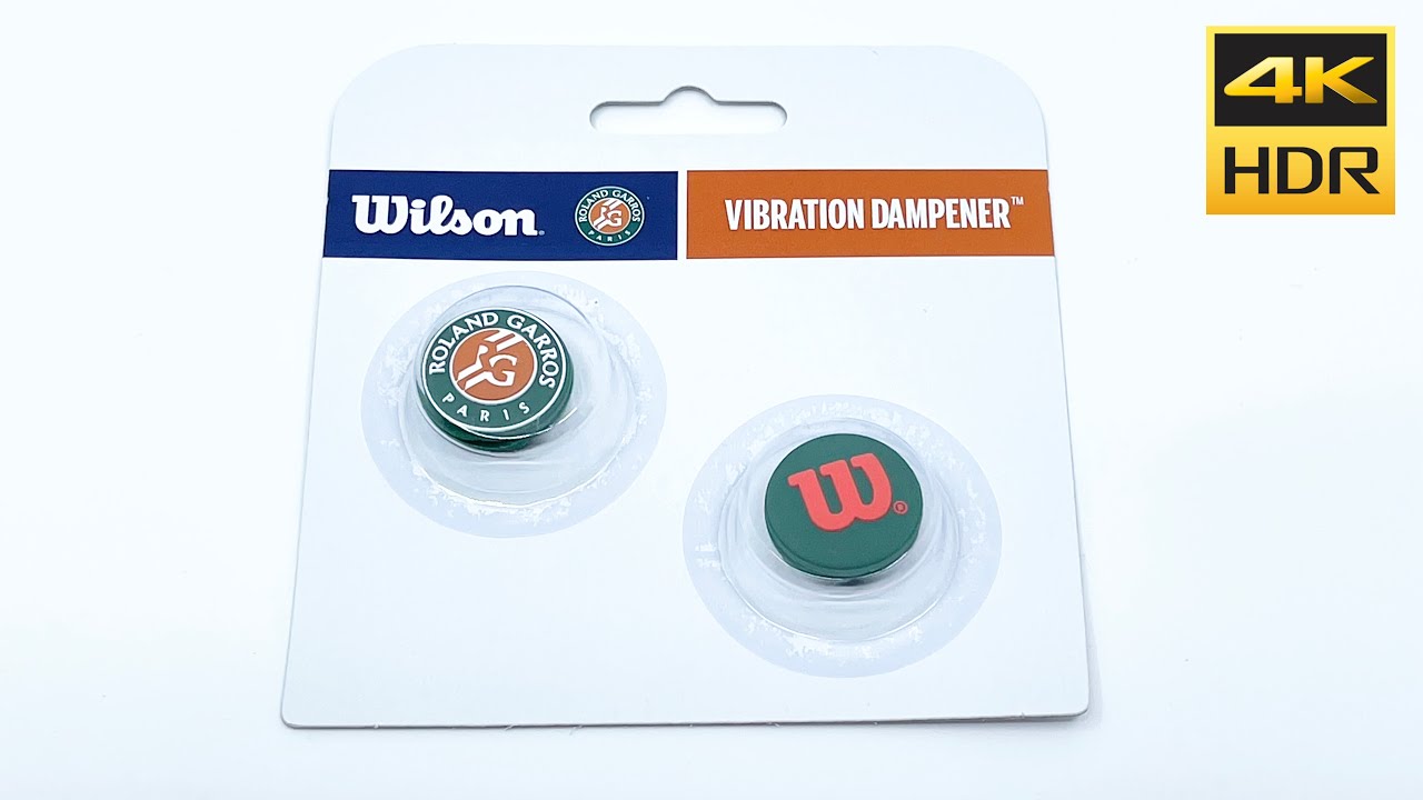 Antivibrateur Wilson Roland Garros Dampener - 4 logos aux choix