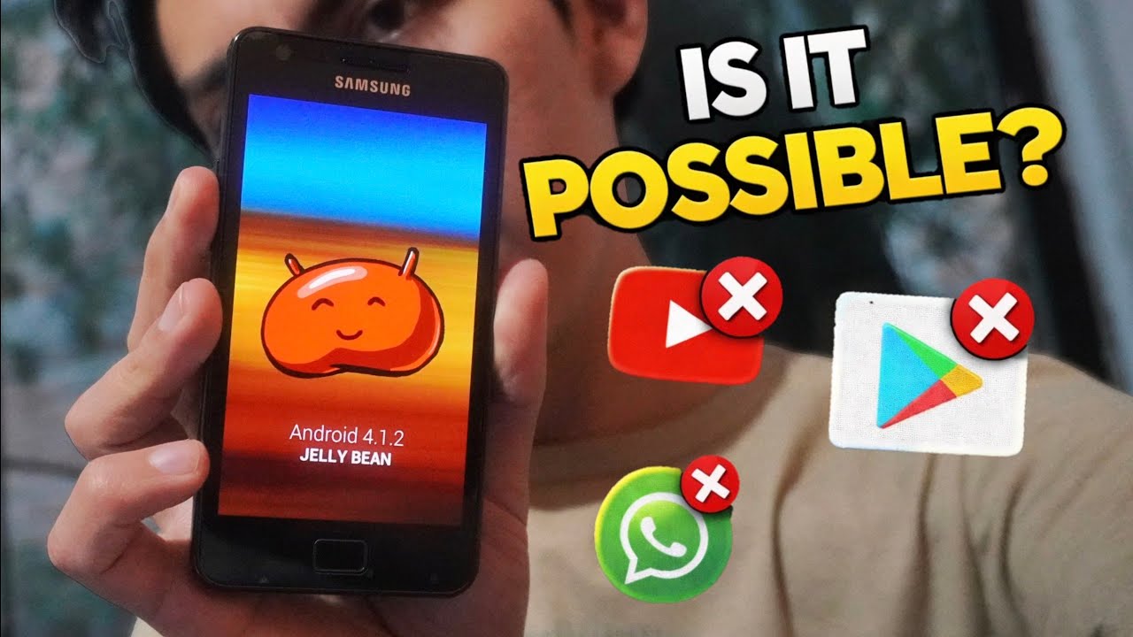 Я выжил, используя Android 4.1 Jelly Bean в 2026 году!