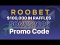 Roobet Promo Code "BONUS2026" — Roobet Code $100,000 Weekly Raffles &amp; Ongoing Benefits (2026 Guide)