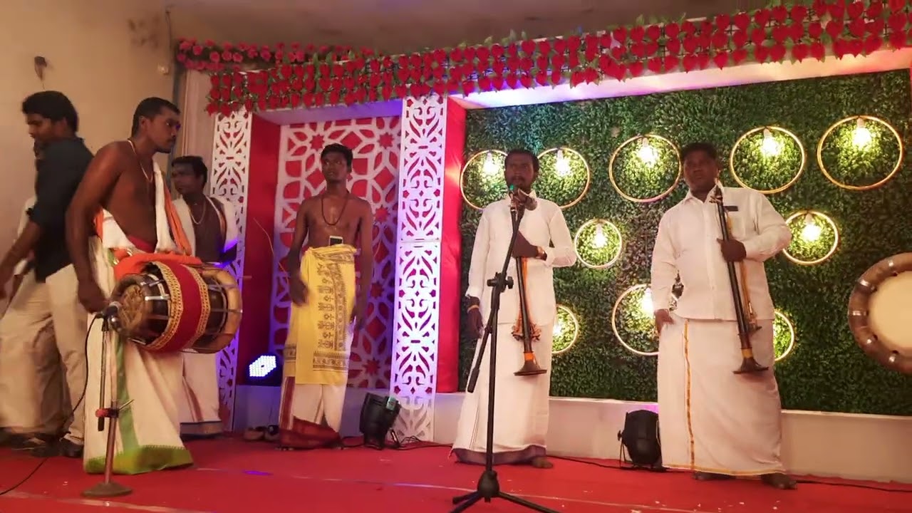 மதுரை காரியாபட்டி சிங்கம் தவில் வித்துவான் அ.சேகர்- பிரச்சாள் அவர்களுடைய வாசிப்பு. ‌