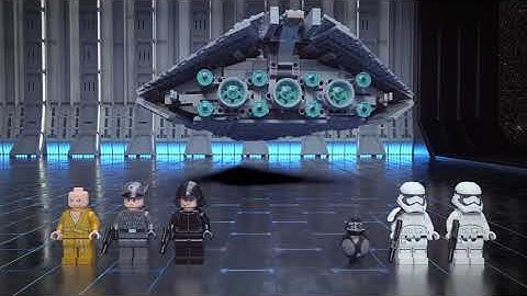 First Order Star Destroyer - LEGO Star Wars - 75190 - Product Animation