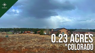 0.23 Acre –With Power & Gravel Road Access, Sewer & Waterlines Nearby! In Pagosa Springs, CO