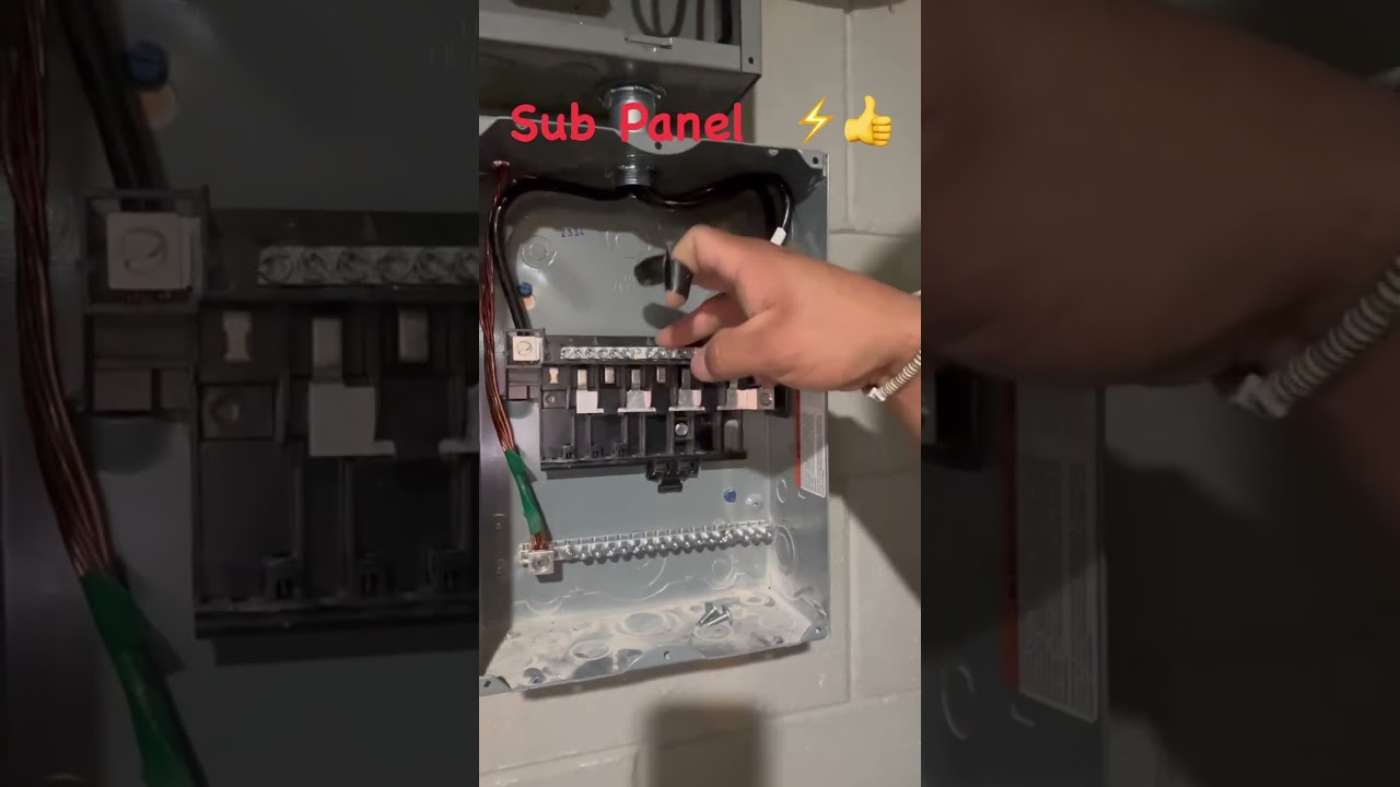 Электрическая панель ⚡️⚡️