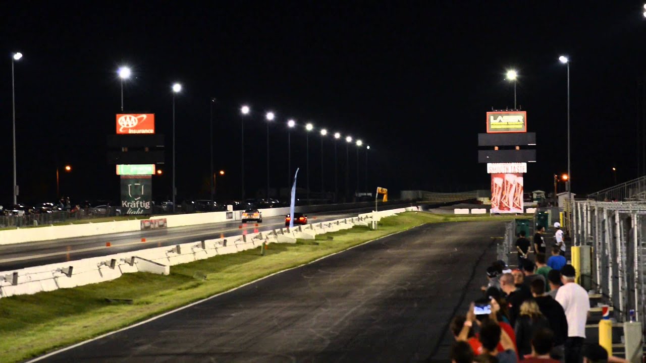 St Louis Street Car Takeover Roll Race GTR vs Viper - YouTube