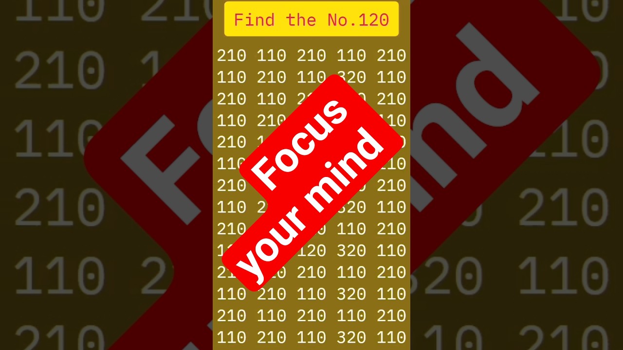 Find the number "120" 