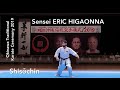 Sensei higaonna seigi eric performs shischin kata  okinawa traditional karate ceremony 2019