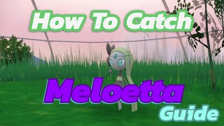 How to Catch & Get Meloetta in The Indigo Disk DLC Secret ( Pokemon Scarlet & Violet )