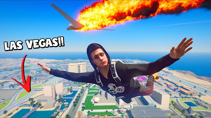 I found LAS VEGAS in GTA 5... HELP!! (Plane Crash)