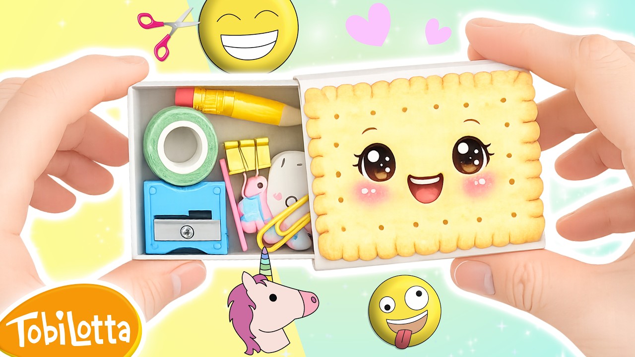 2 Geschenke Basteln DIY Geschenke Kinder Bastelideen Bastelvideo kawaii diy ideen zeichnen basteln