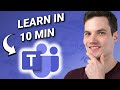  microsoft teams tutorial in 10 min