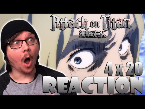 ATTACK ON TITAN 4x20 "Memories of the Future" Reaction/Review!