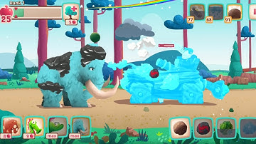 Dino Bash all levels max #82  gameplay walkthrough part 79